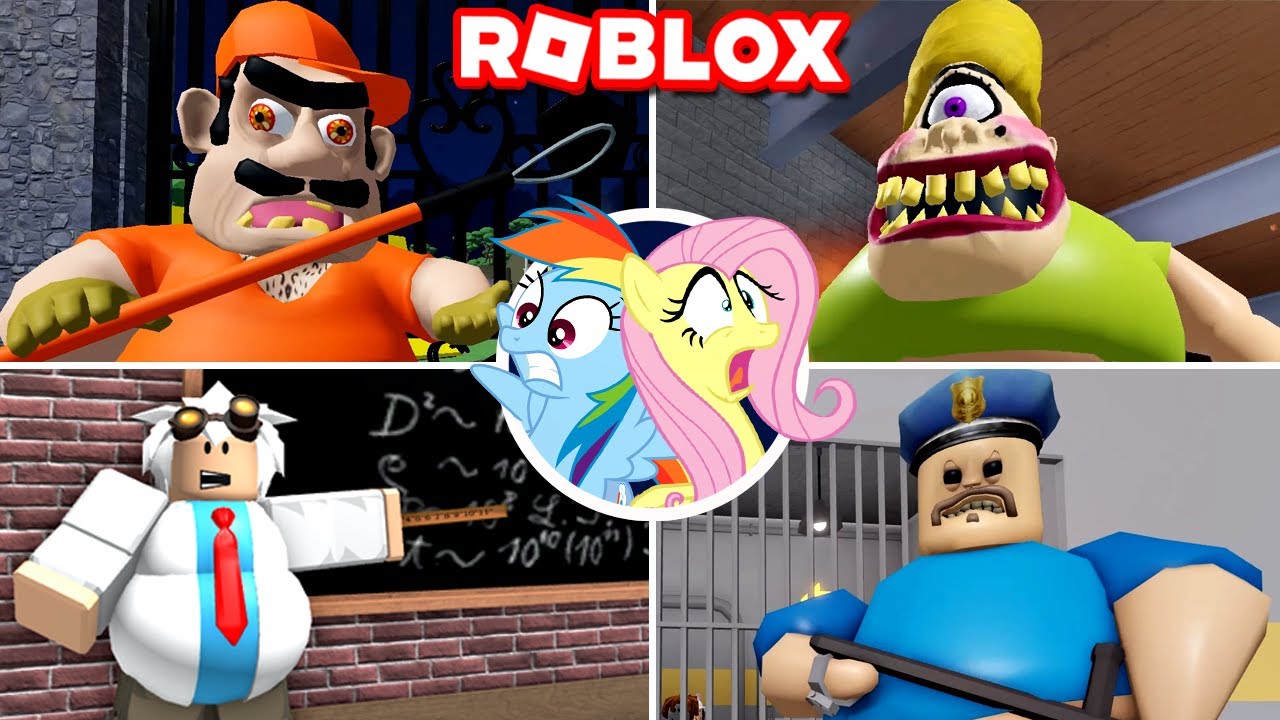 FUGINDO DE 4 OBBYS DIFERENTES no ROBLOX #LuliRarity