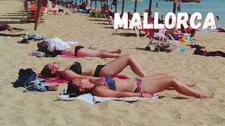 Mallorca MAJORCA| Beach walk | Playa de Palma - S'Arenal  SUMMER 2022 4K 🏖️🇪🇸