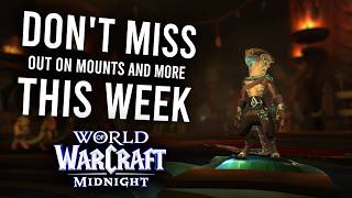 This Week in Midnight: Final Mount Rewards, PvP Changes & More!