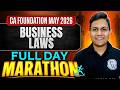 CA Foundation Business Laws: Full Day Marathon | CA Foundation Law | May 26 | CA Nikesh Agrawal