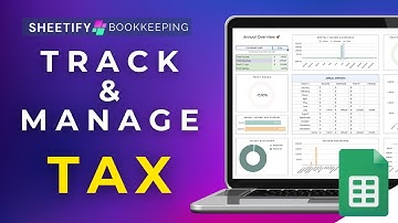 Automatic Tax Calculation in Sheetify Bookkeeping (Google Sheets Bookkeeping)
