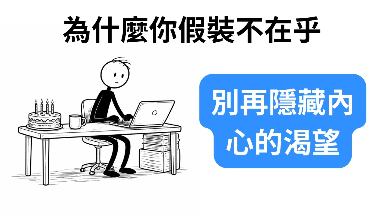 你真的不在乎生日嗎？揭開「假裝冷漠」背後的心理真相：別再用堅強囚禁自己 🎂✨