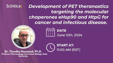 PET theranostics targeting the molecular chaperones eHsp90 and HtpG for cancer & nfectious disease