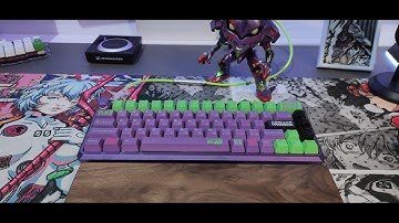 GK68XS w/NK Creams (lubed) TYPING ASMR