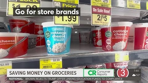 Consumer Reports: How to save money on groceries
