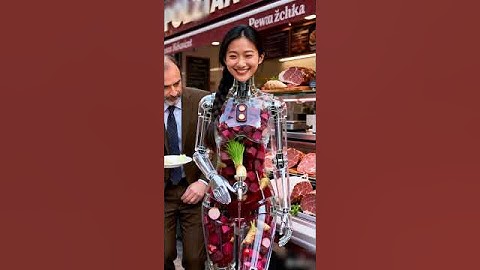 Ćwikła Sauce Dispenser Robot, in Service #futuristic #robot #technology #humanoid #AI