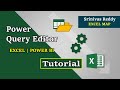 Excel Power Query Editor Complete Tutorial | Power BI #excel