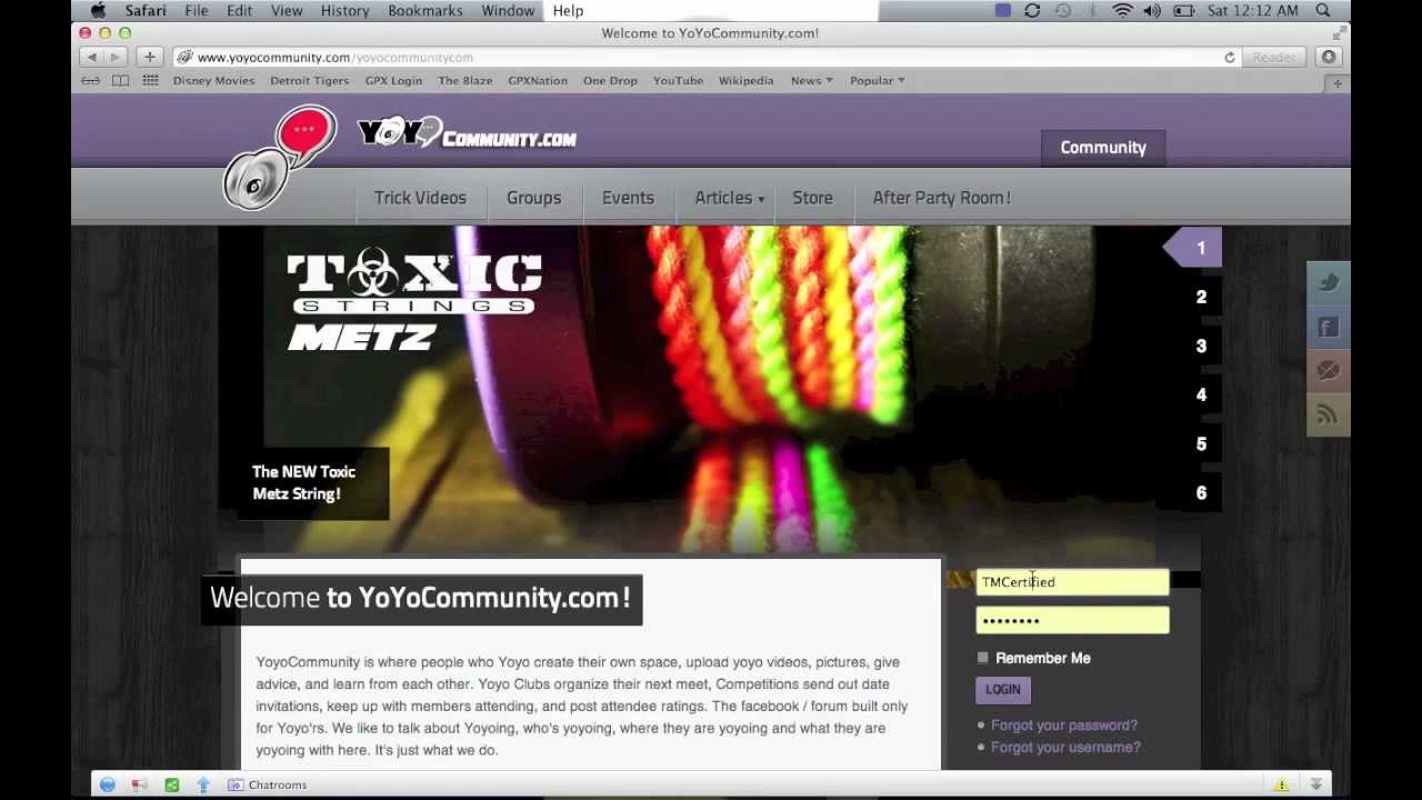 YoYo Community Profile Tutorial