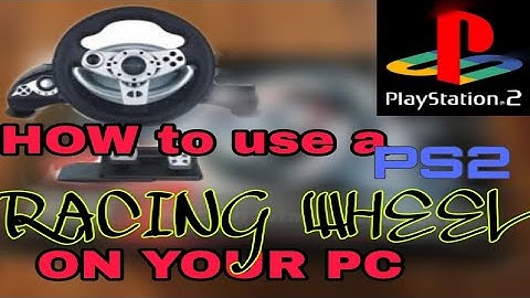 How to use PS2 steering wheel with your PC !!!
