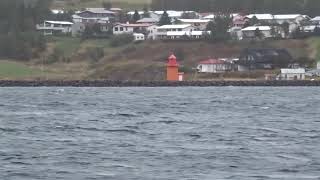 Svalbarðseyri lighthouse, Eyjarfjörður, Iceland