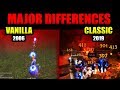 TOP 7 Major Differences Between Classic WoW & Vanilla WoW (2019 Vs 2006)