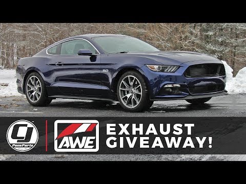 Ford Mustang AWE Exhaust Giveaway! - Ford Mustang AWE Exhaust Giveaway!