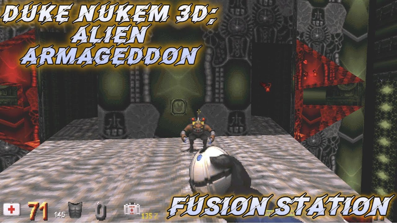 Duke Nukem 3D Alien Armageddon Fusion Station YouTube