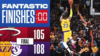 Final 8:22 WILD ENDING D-Wade & LeBron's Final Match-Up 🙌