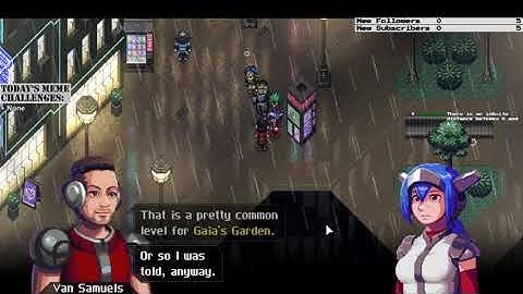 Dr. Robotnik is NOT a Genius in the No EXP Run (CrossCode Van Samuels NPC) - No EXP Stream Highlight