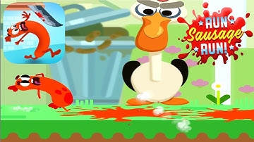 Run Sausage Run gameplay trailer ios / android