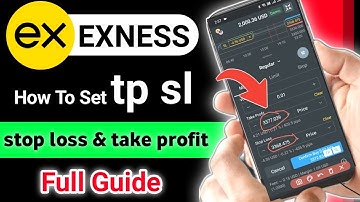 How to Set TP & SL in Exness | Take Profit & Stop Loss Tutorial