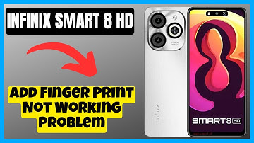 Add Finger Print Not Working Problem infinix Smart 8 HD || How to Add fingerprint issues