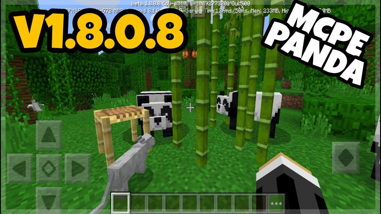 NEW MCPE 1.8.0.8 BETA!!! Minecraft Pocket Edition Update - YouTube