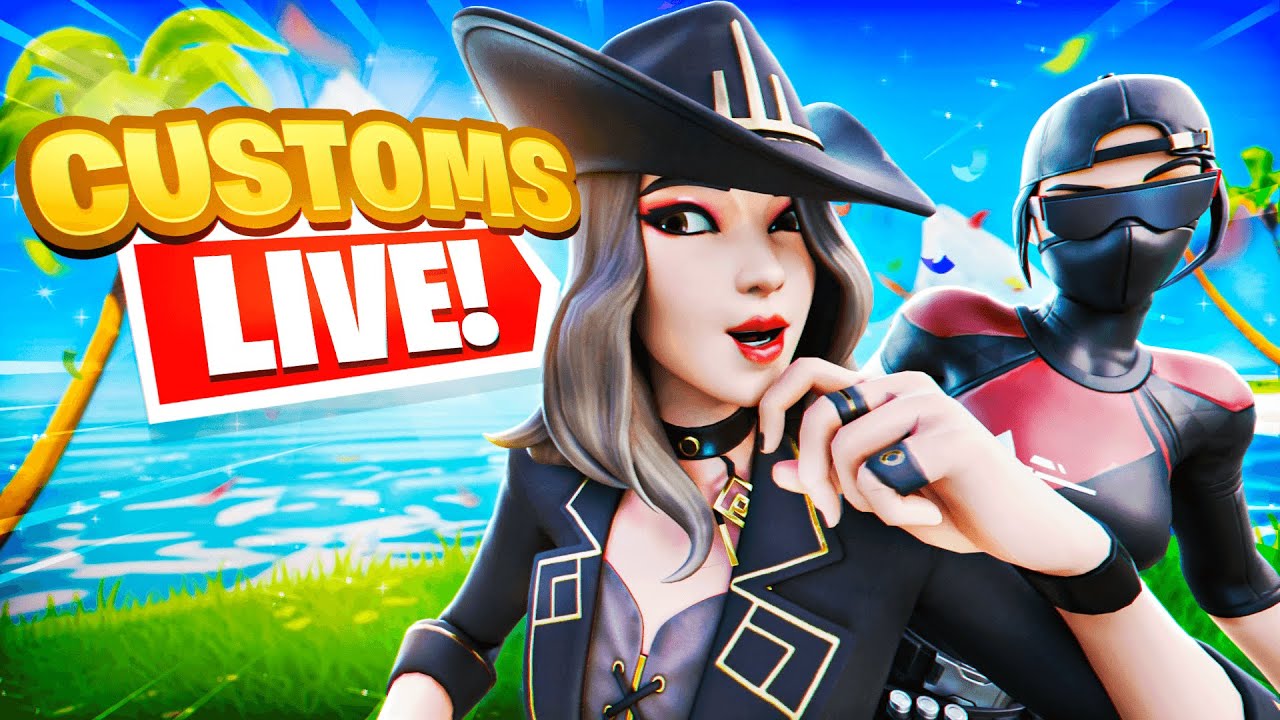 🔴 Fortnite Live - Playing Customs With Viewers! Collab Stream With @LazerRayyy @headyswedy