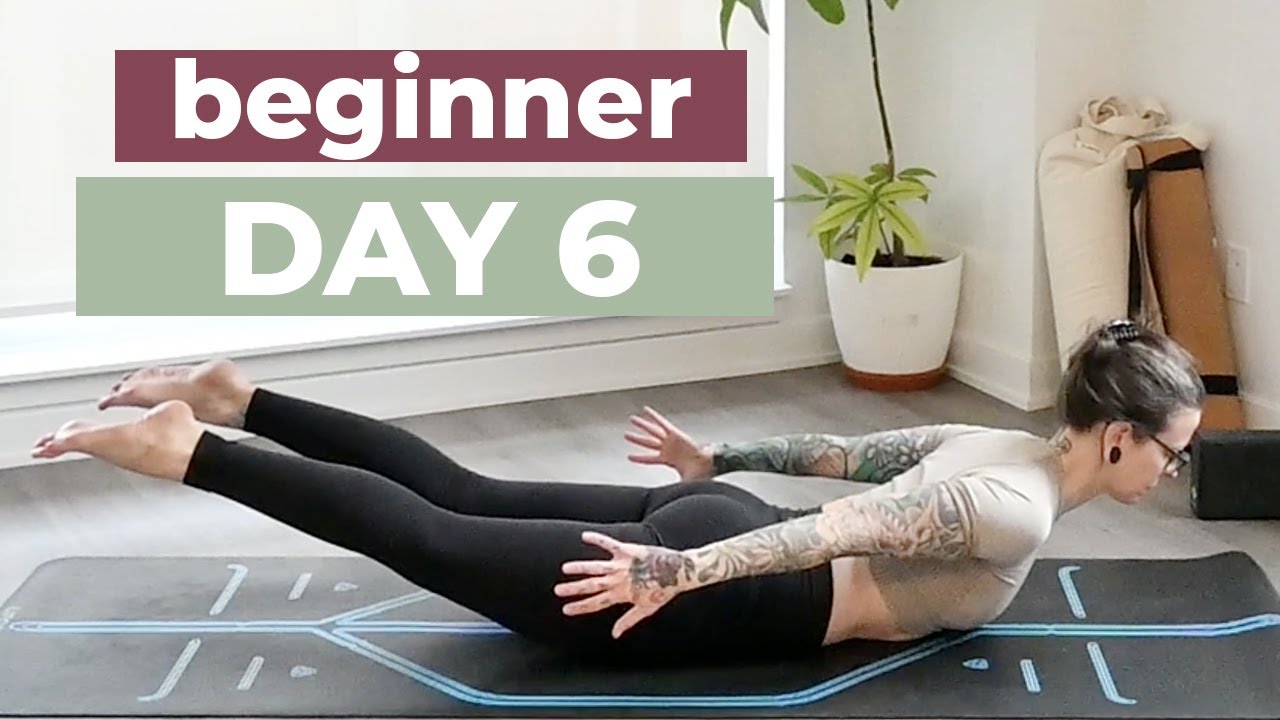 7 Day Yoga Challenge - Journey Through The Basics for Beginners Day 6 ...
