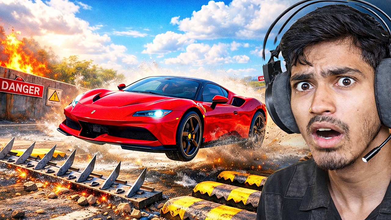 CARS VS IMPOSSIBLE CHALLENGES 😱