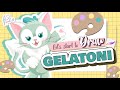 【電腦繪圖】Procreate | 畫 Gelatoni 過程  | Disney 迪士尼小熊 Duffy and Friends 系列  | Process of drawing Gelatoni