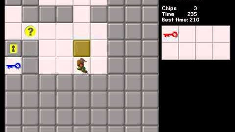 CCLP1 level 125 solution - 210 seconds