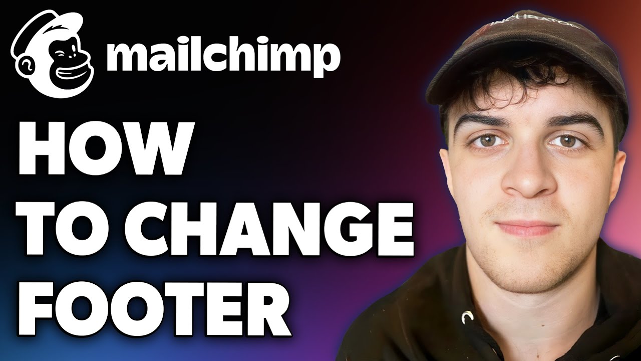 How to Change Mailchimp Footer (Full 2024 Guide) - YouTube
