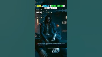 How Different  V Sounds in the Secret Ending #shorts #cyberpunk