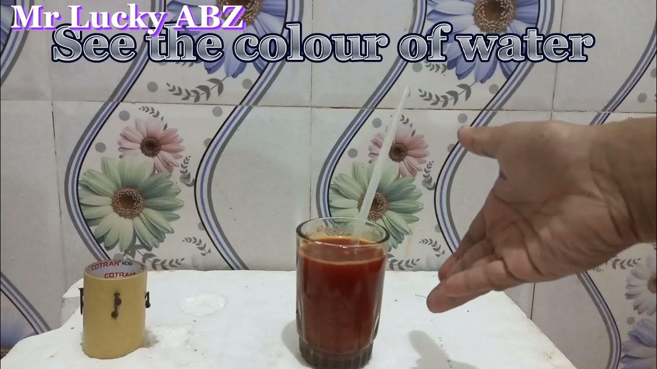 Colour change Between Turmeric 🧪🥼 and Detergent 🧪 and Paper don't burn