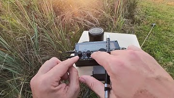 POTA Parks on the Air Activation CW Morse Code Practice US 7850 Caesar Creek Wildlife Area Ham Radio