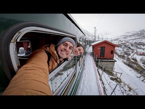 Dünyanın En Güzel Tren Yolculuğuna Çıkıyoruz | Norveç , Flam Köyü  -289 🇳🇴