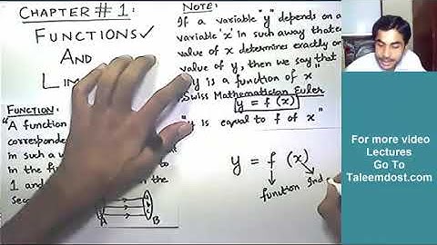 Math Chapter 1 (part 1) | Free Video Lectures of FSc/MDCAT/University Entry Tests/Exams