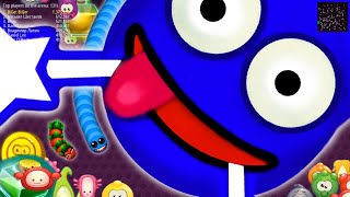WormsZone.io World Biggest Worm Trolling With Tiny Worm Epic WormsZoneio Best Gameplay Moments #430 screenshot 4