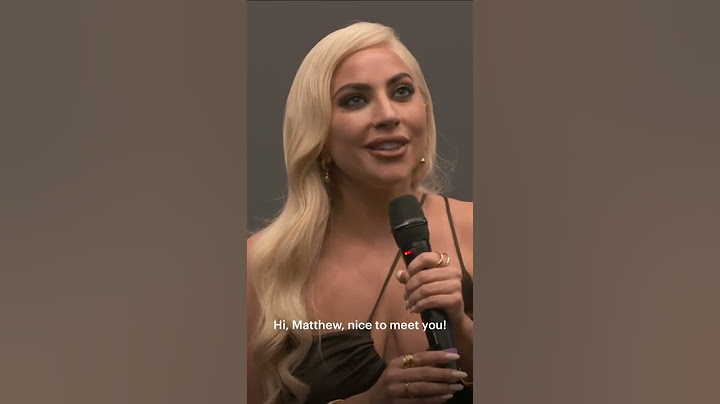 Lady Gaga: ‘Hello, darling!’