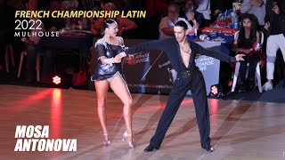 Antonio Mosa - Mihaela Antonova | 2022 French Championship Latin | Adult LAT - solo C