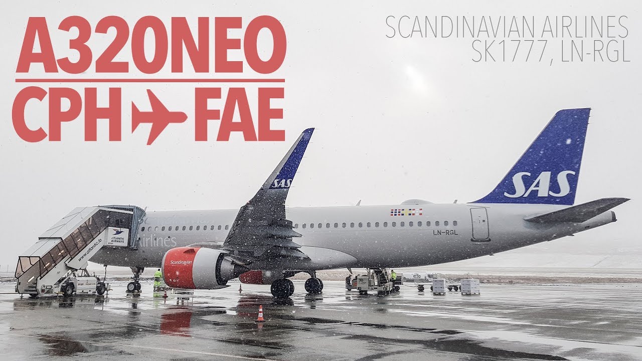 FLYING TO FAROE ISLANDS | Scandinavian Airlines A320neo - YouTube