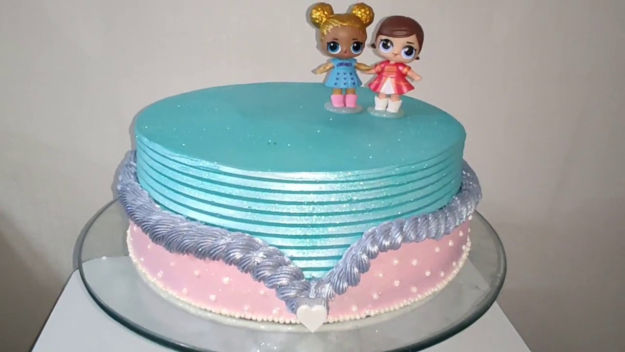 DECORAÇÃO BOLO BONECA LOL | BOLO ESPETÁCULO | LORENA GONTIJO