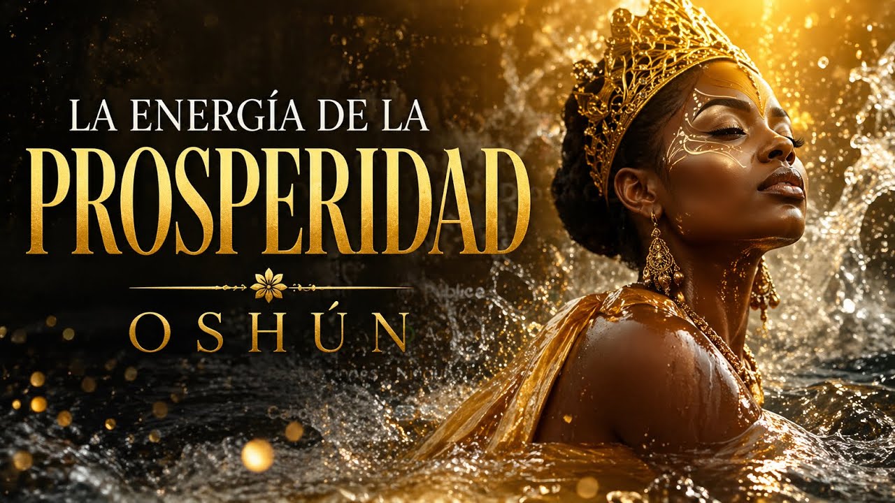 La Energía de la PROSPERIDAD 🌟 Diosa Oshún 🌻 Sonidos naturaleza 💧( Agua fluyendo, pájaros )