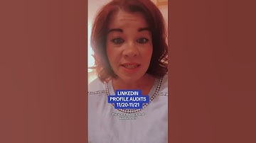 LINKEDIN PROFILE AUDITS! I am so excited to share that I have opened my calendar this week for Linke