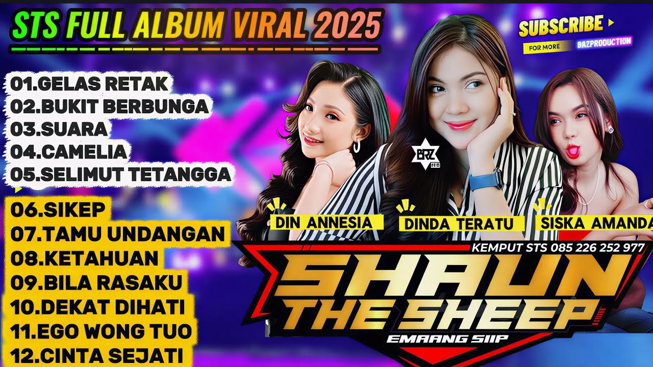 Gelas Retak Din Annesia - SIKEP Dinda Teratu - Siska Amanda | STS Full Album VIRAL 2025