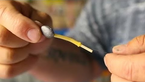 How to tie a running sinker rig