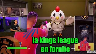 DjMaRiiO REACCIONA A LA KINGS LEAGUE EN FORTNITE 👑