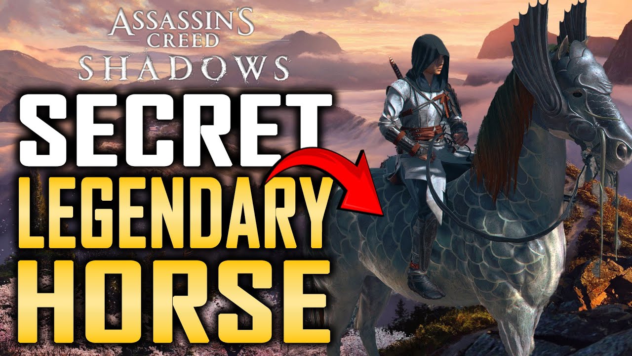 SECRET LEGENDARY HORSE - Assassin's Creed Shadows Namazu Mount Location Guide