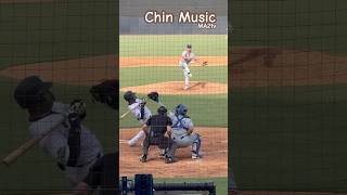 Chin Music Some Pitchers Will Send A Message.