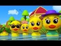 Baby Bao Panda | Five Little Ducks | Nursery Rhymes | Kids Songs