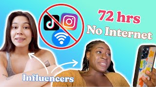 Influencers Live Without Internet For 72 Hours