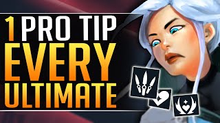 1 INSANE Tip for EVERY Ultimate Ability - Advanced Tips and Tricks - Valorant Pro Guide
