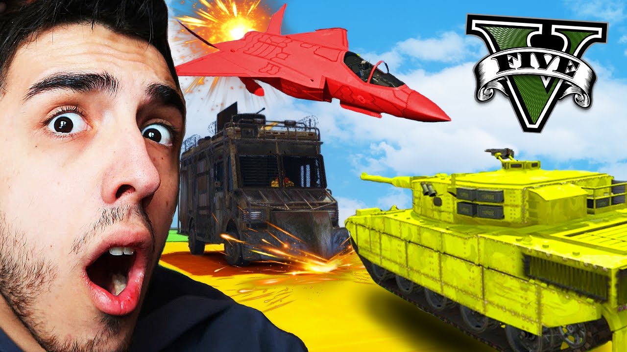 CORSE SU GTA...MA CON TANK E AEREI PER IL FACE TO FACE! CASTO CORSE 9!